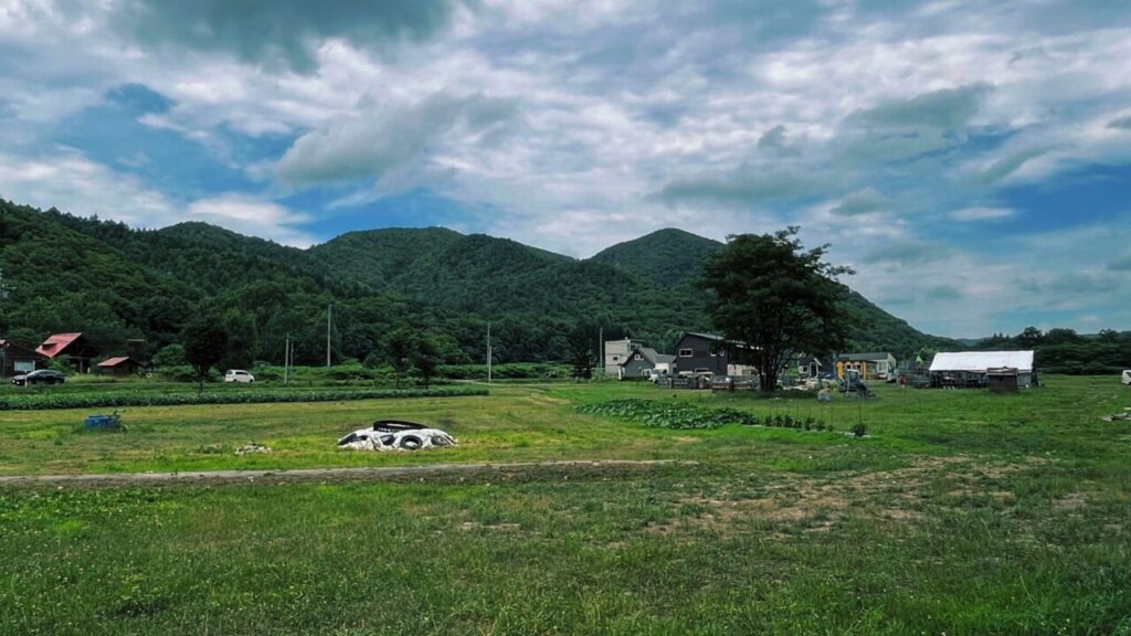 赤井川"ciel"キャンプ場。写真撮り忘れてた…