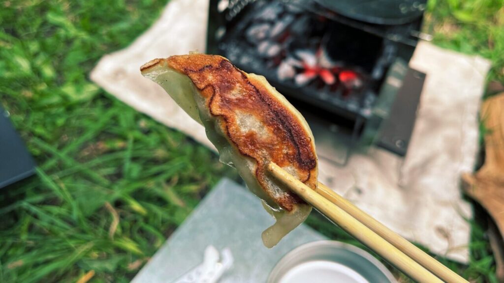 上手に焼けたセコマの餃子